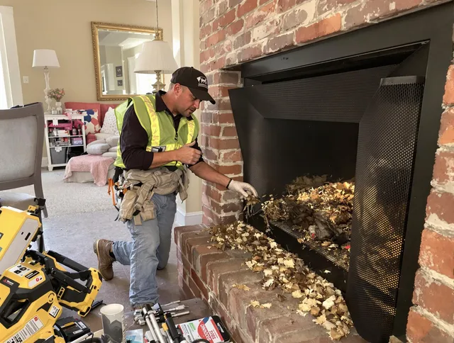 Safe screening installation by Westmont Chimney Sweep in Westmont, CA