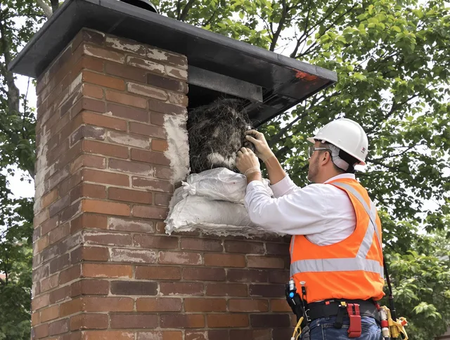 Humane removal of debris and animals by Westmont Chimney Sweep in Westmont, CA