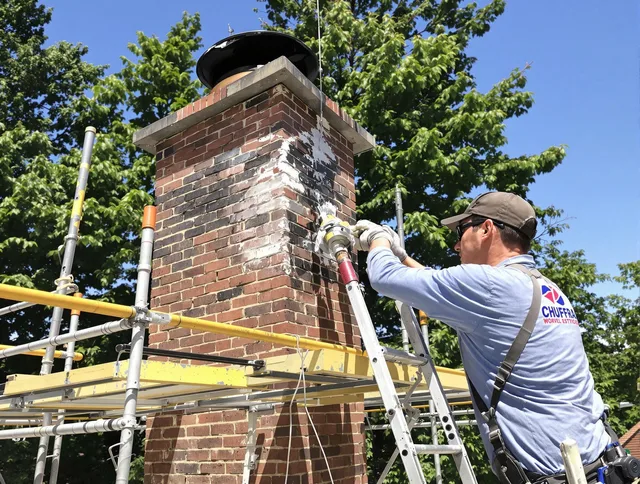 Structural chimney repair by Westmont Chimney Sweep in Westmont, CA