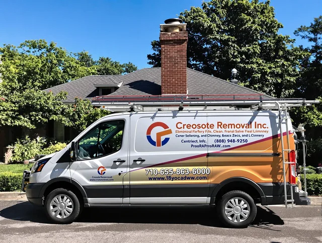 Westmont Chimney Sweep technician removing creosote safely in Westmont, CA